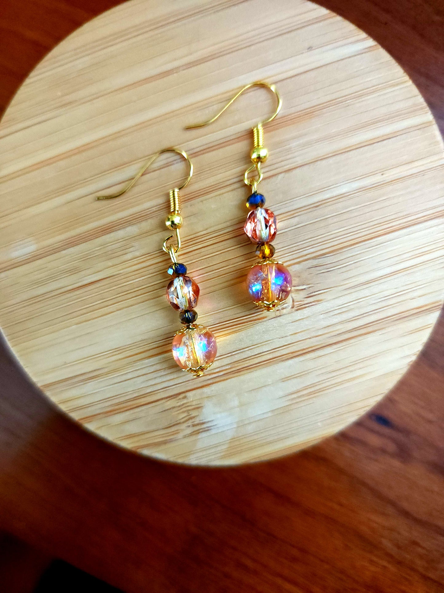 Pink Galaxy Earrings