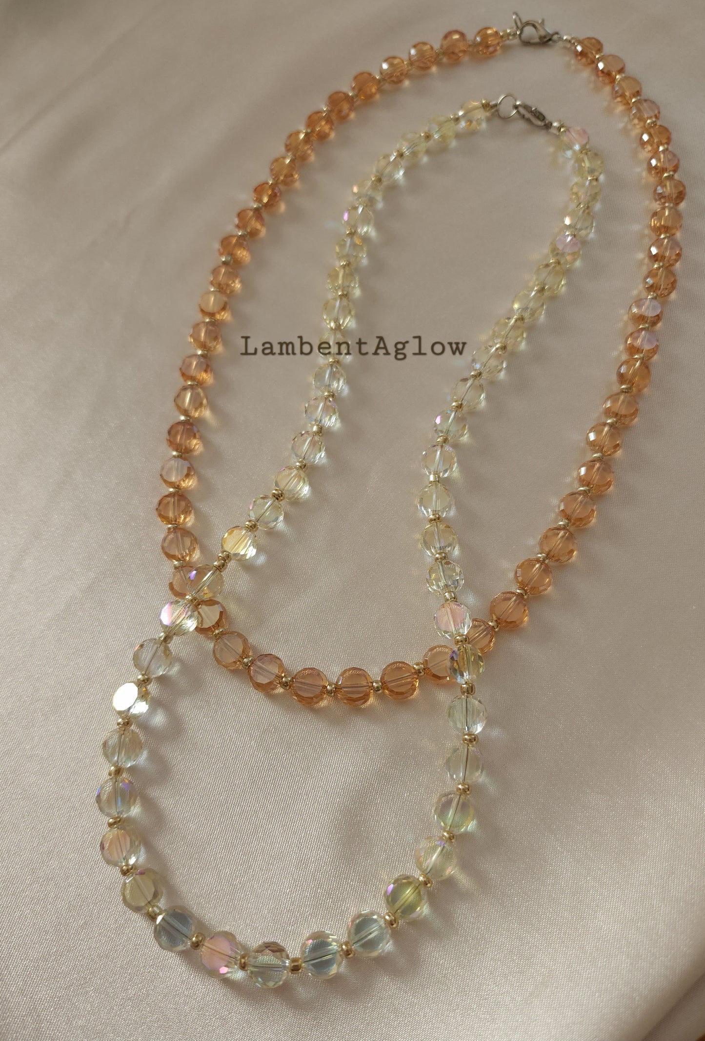 Sparkling Champagne Necklace