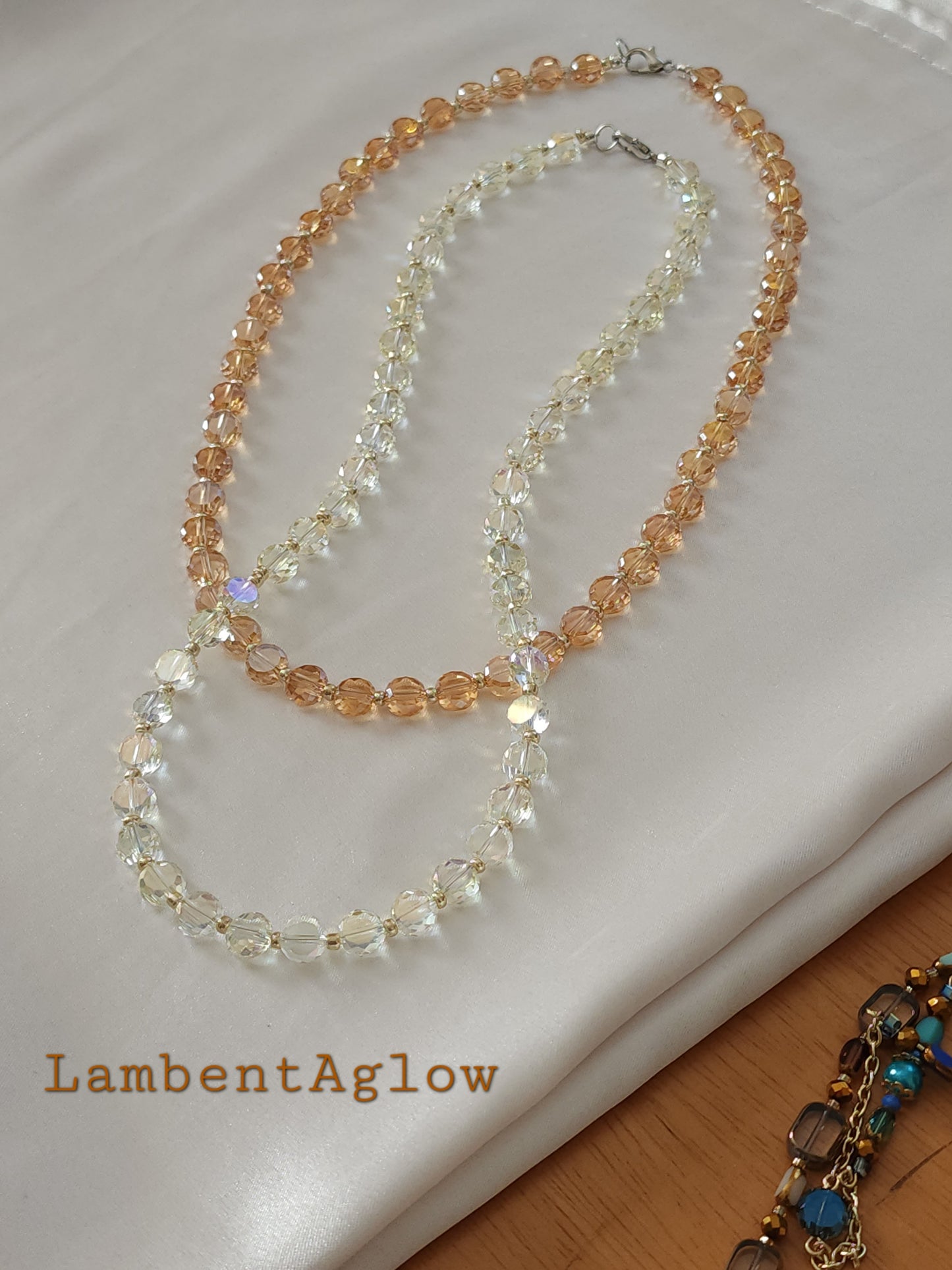Sparkling Champagne Necklace