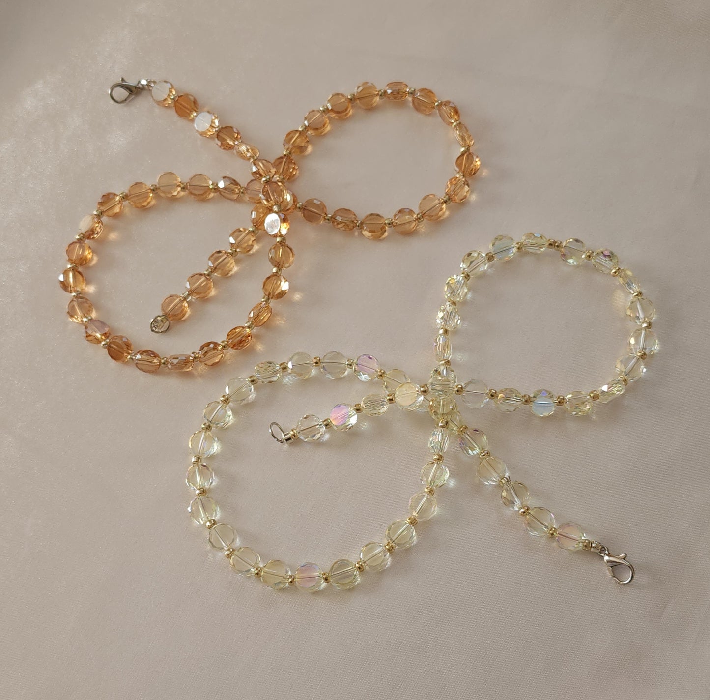 Sparkling Champagne Necklace