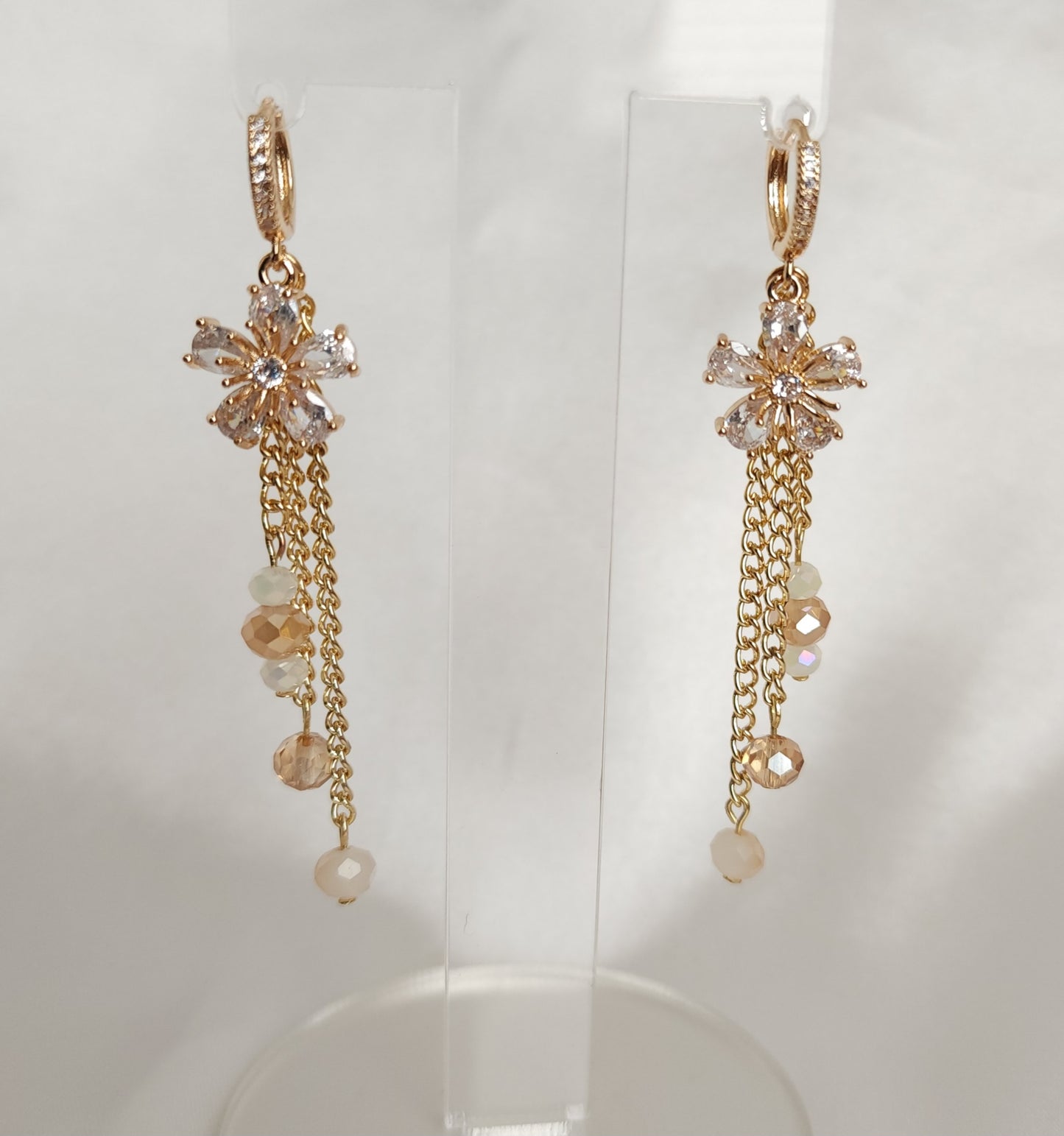 Crystal Blossom Earrings