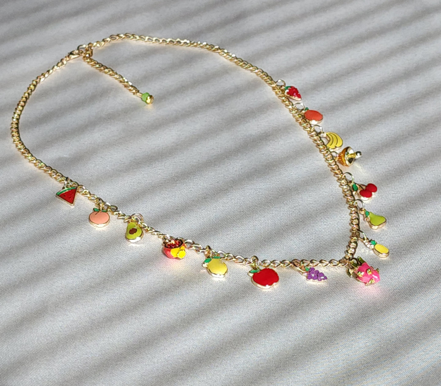 Fruit Charm Necklace