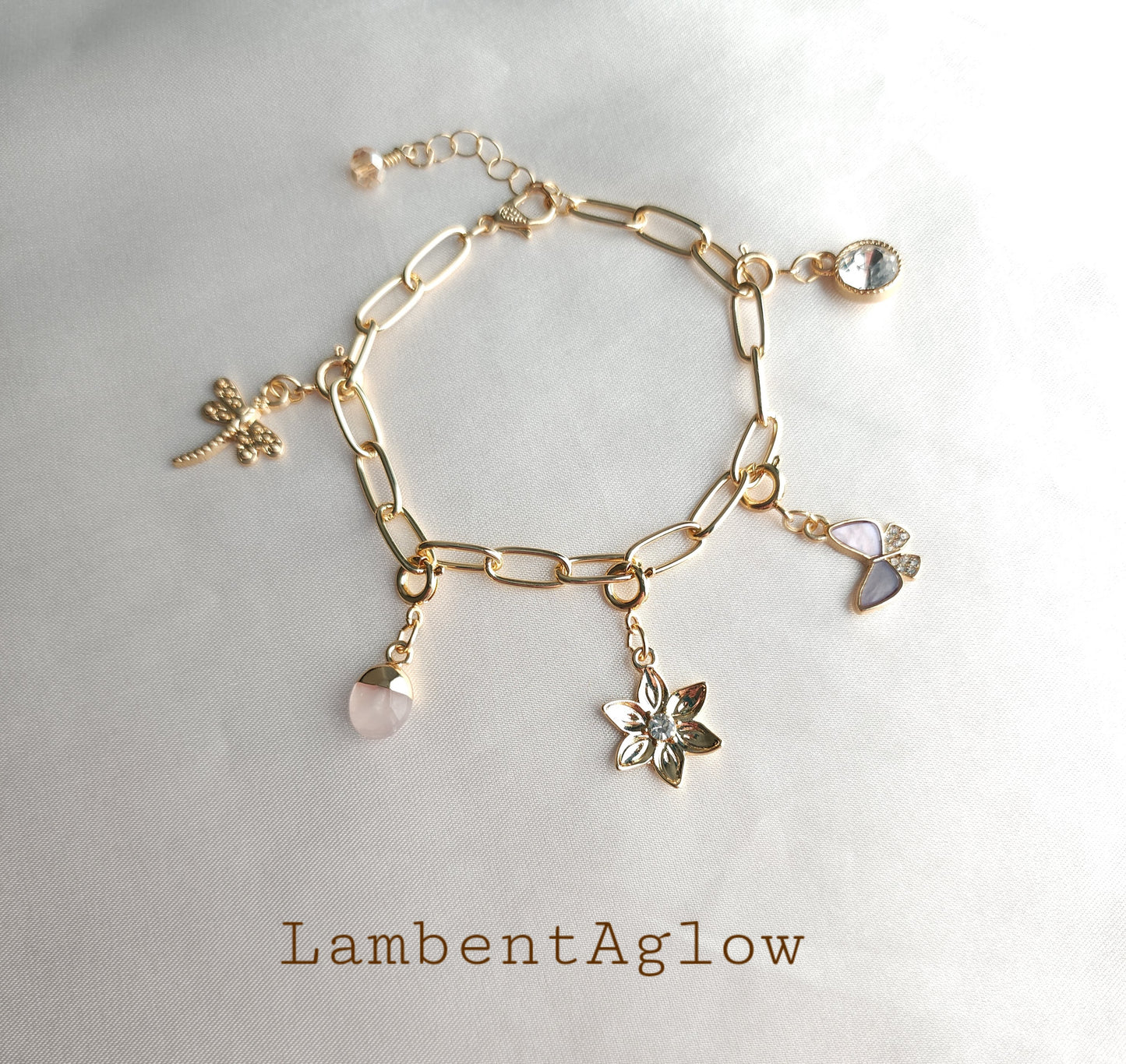 Hope & Bloom Charm Bracelet