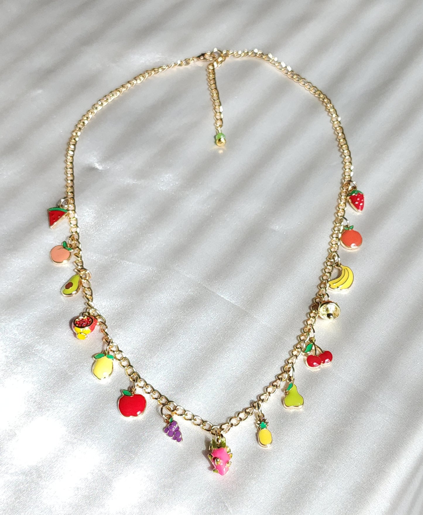 Fruit Charm Necklace
