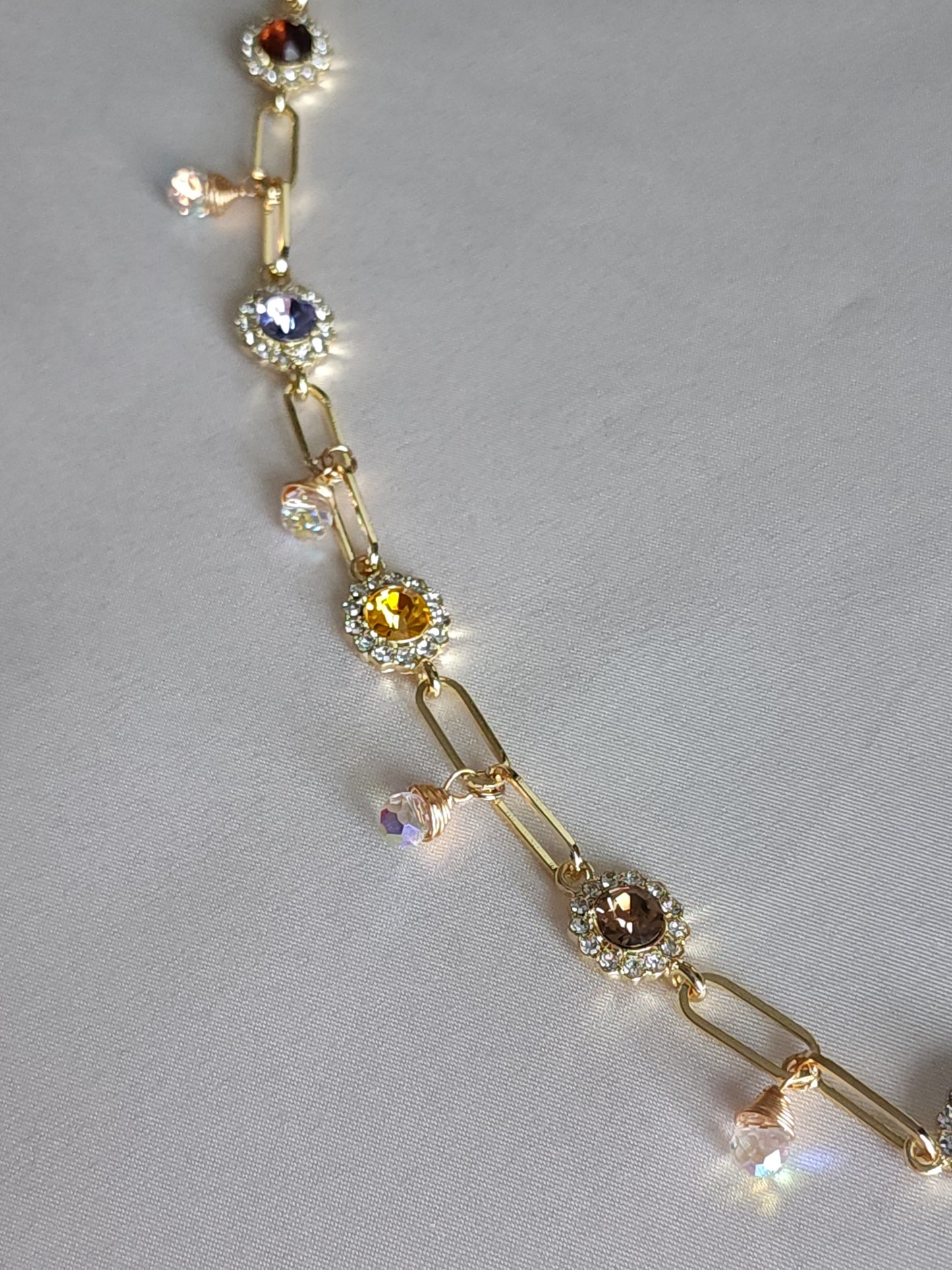 Starlight Confetti Charm Necklace