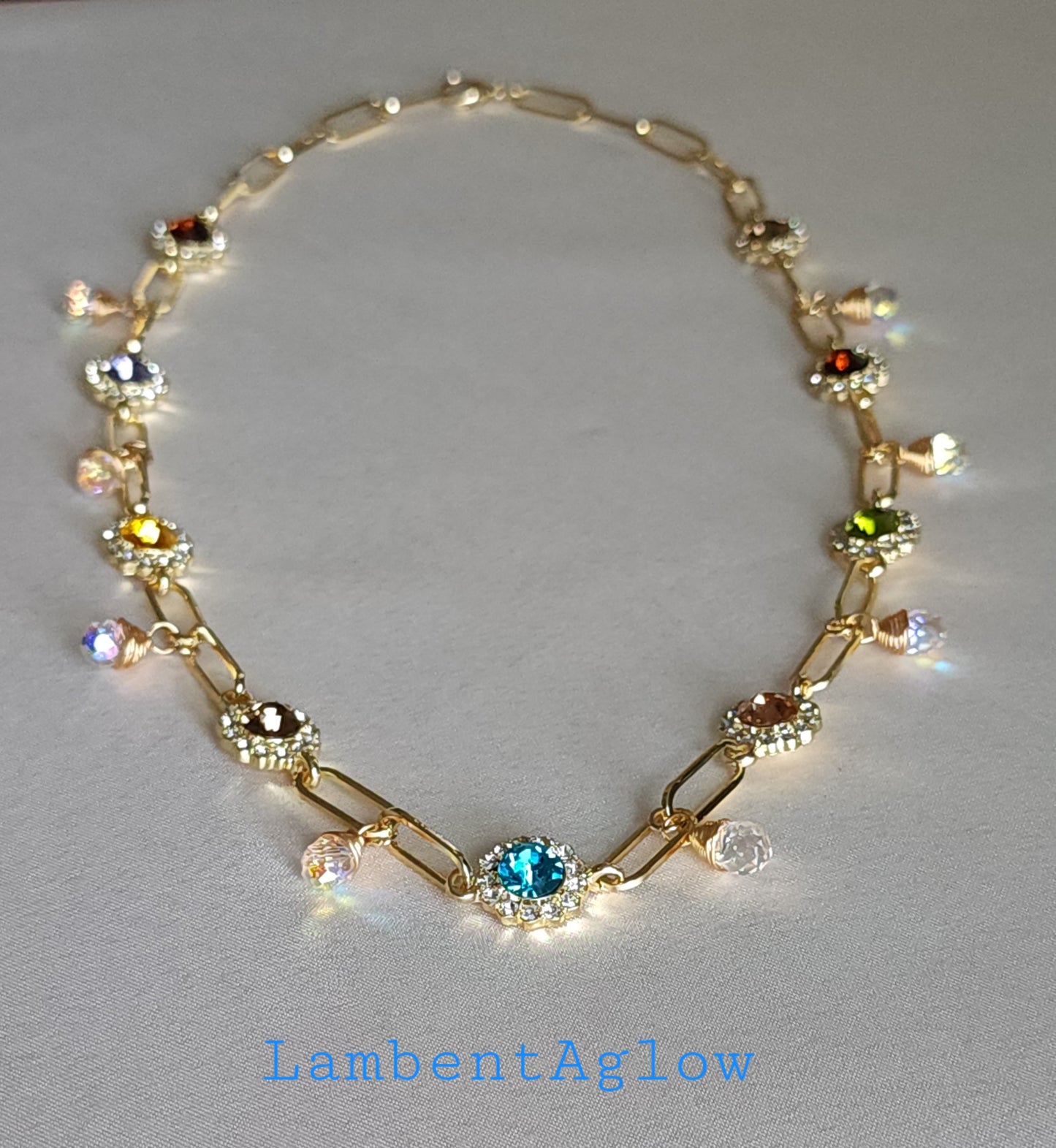 Starlight Confetti Charm Necklace
