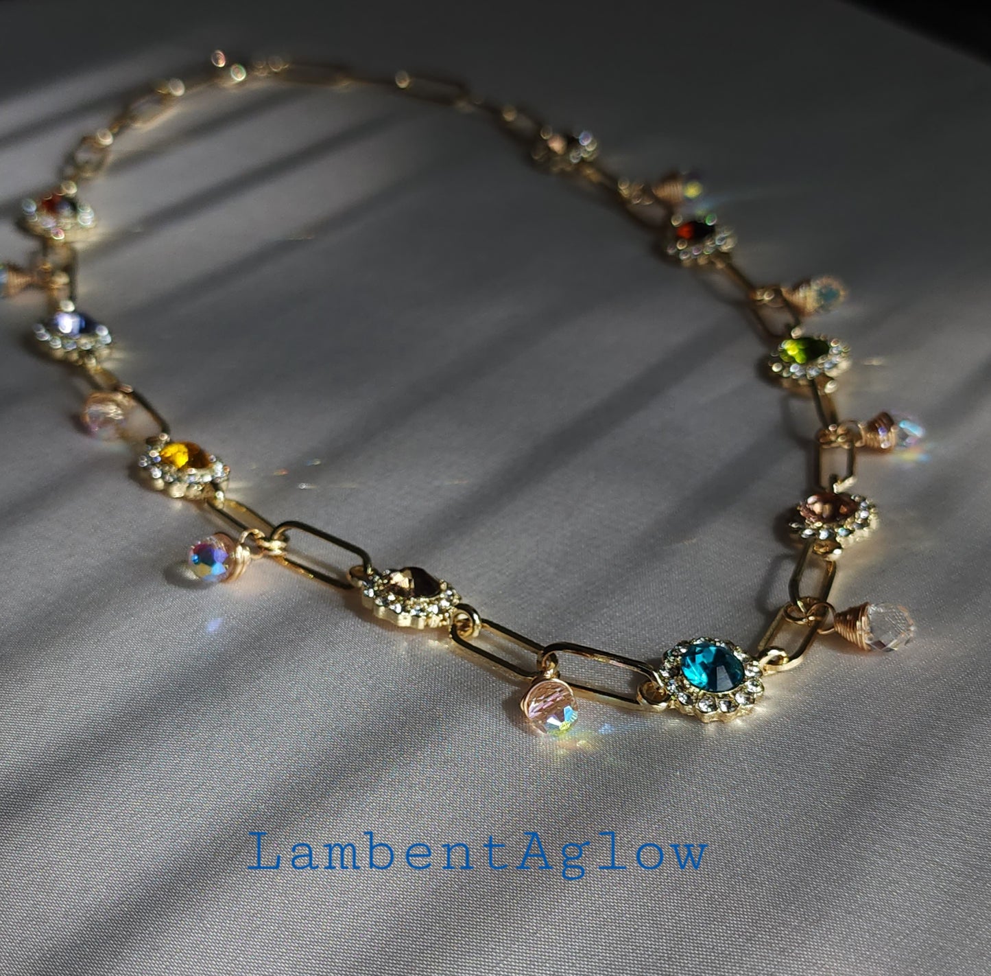 Starlight Confetti Charm Necklace