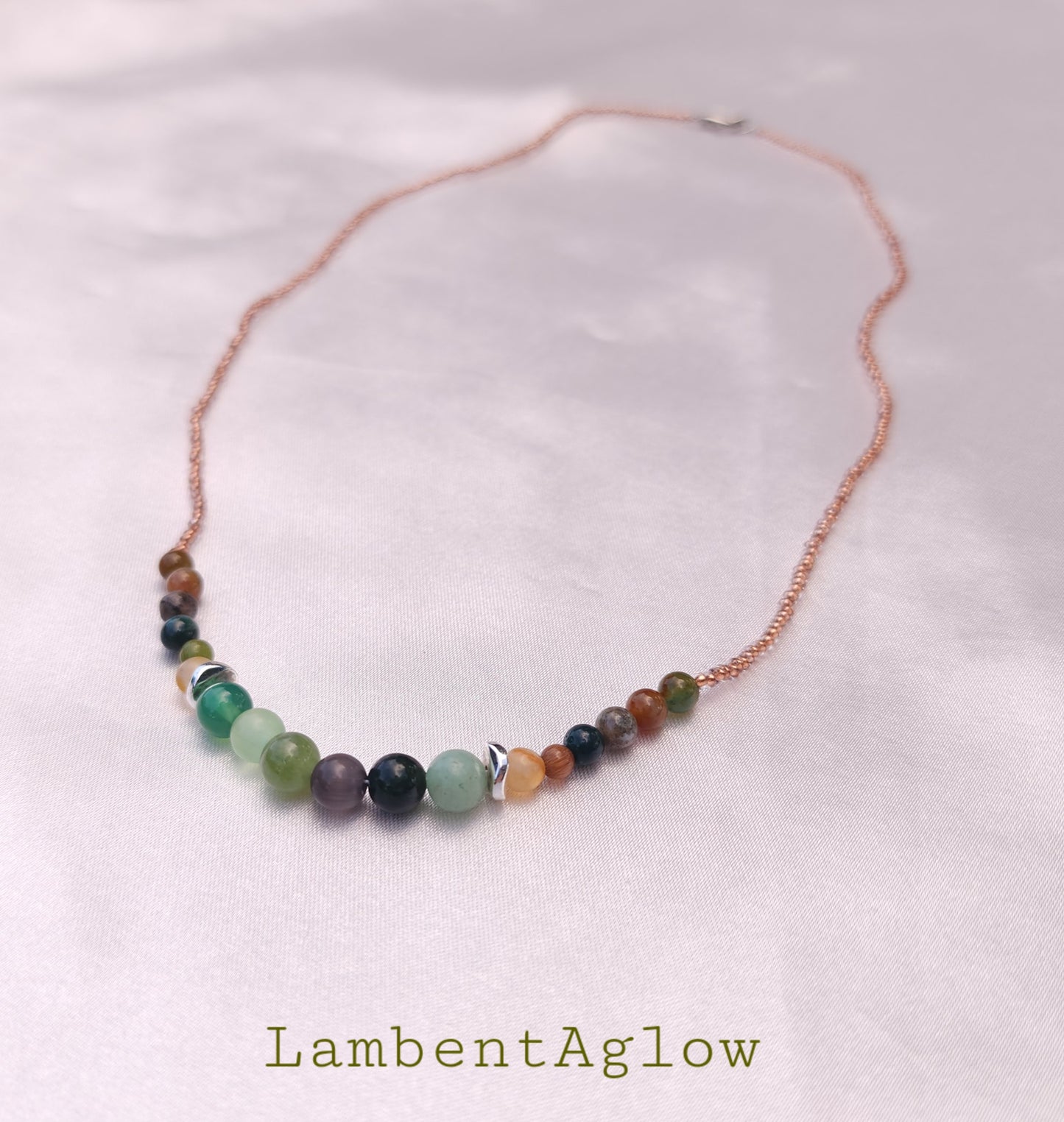 Colorful Agate Necklace