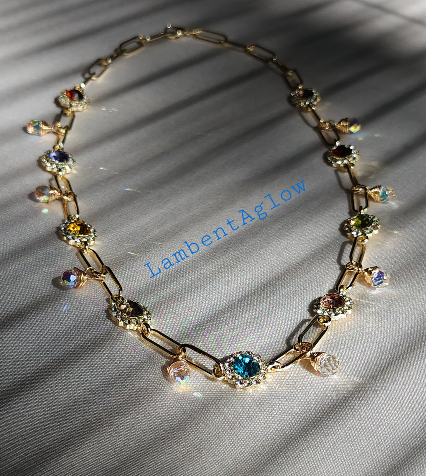 Starlight Confetti Charm Necklace