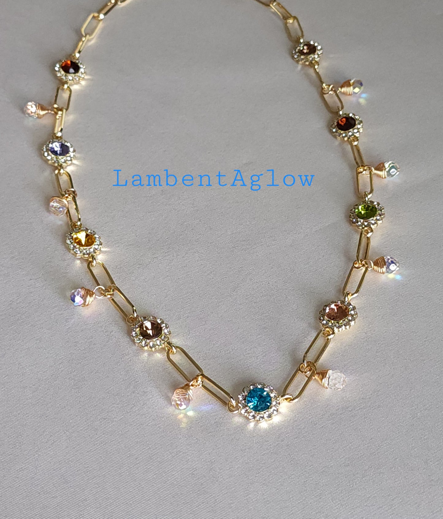 Starlight Confetti Charm Necklace