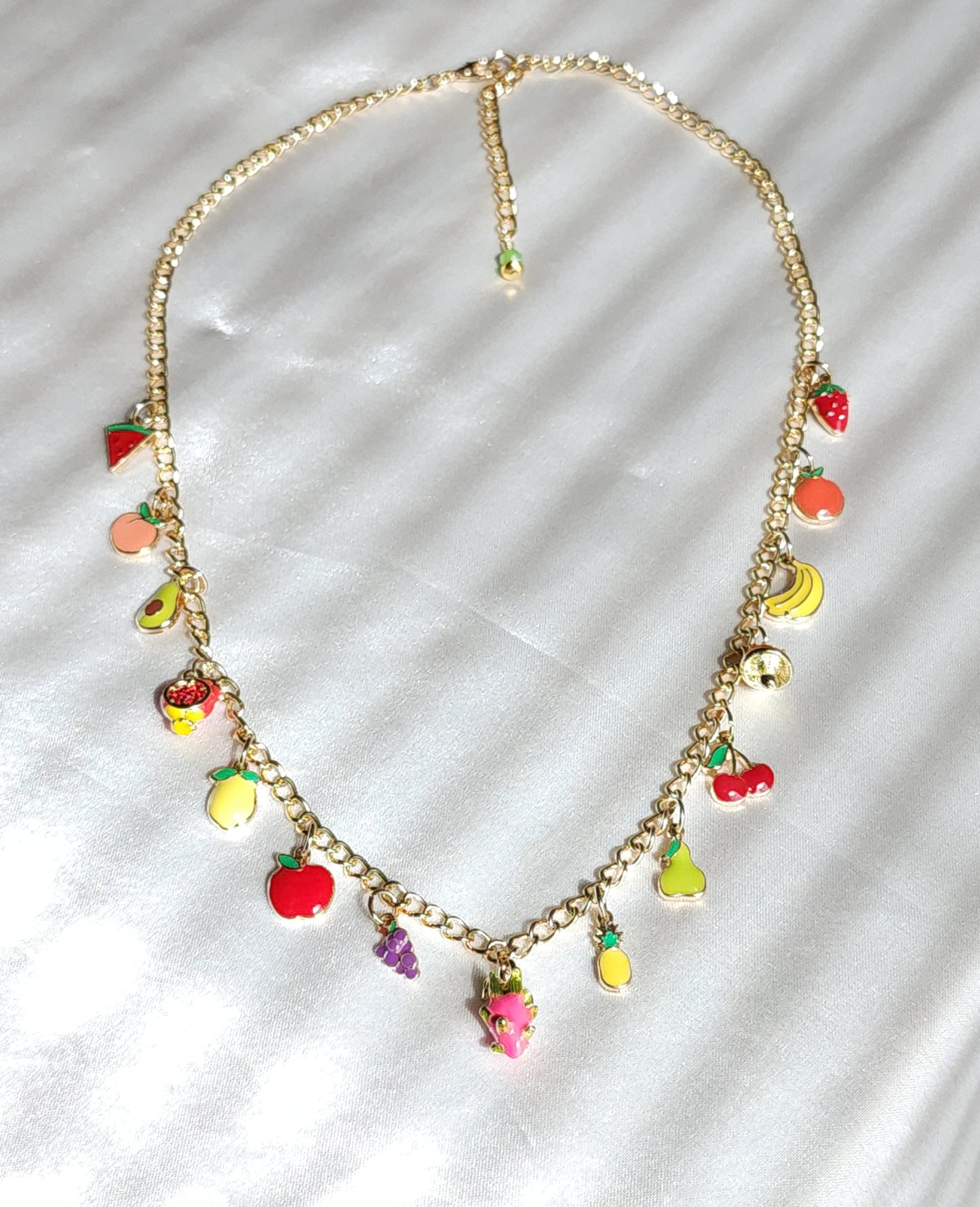 Fruit Charm Necklace