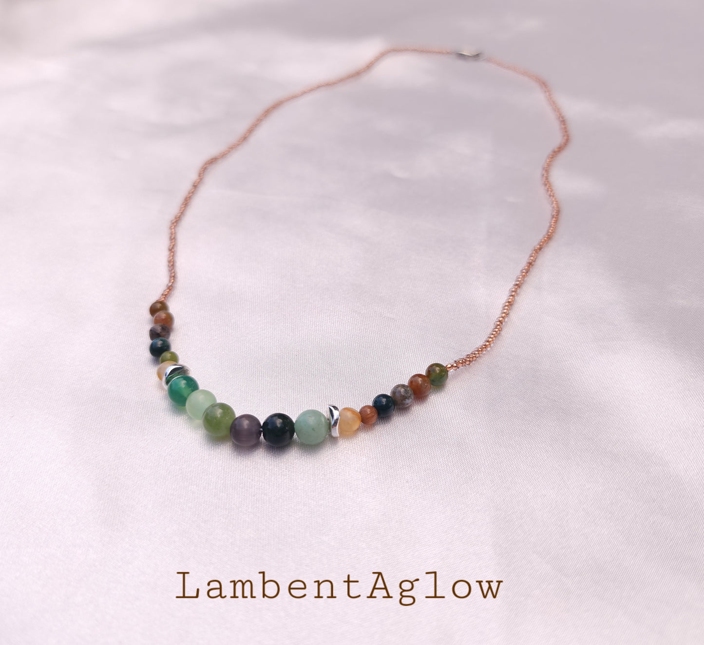 Colorful Agate Necklace