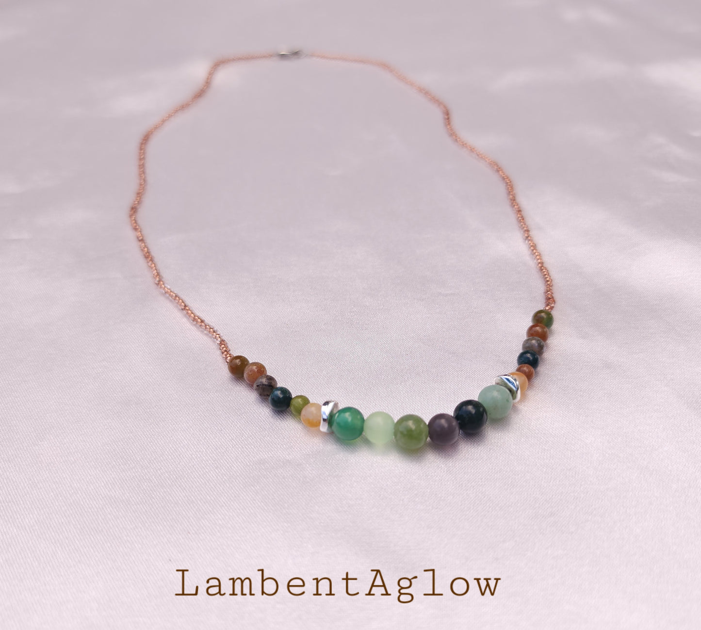 Colorful Agate Necklace