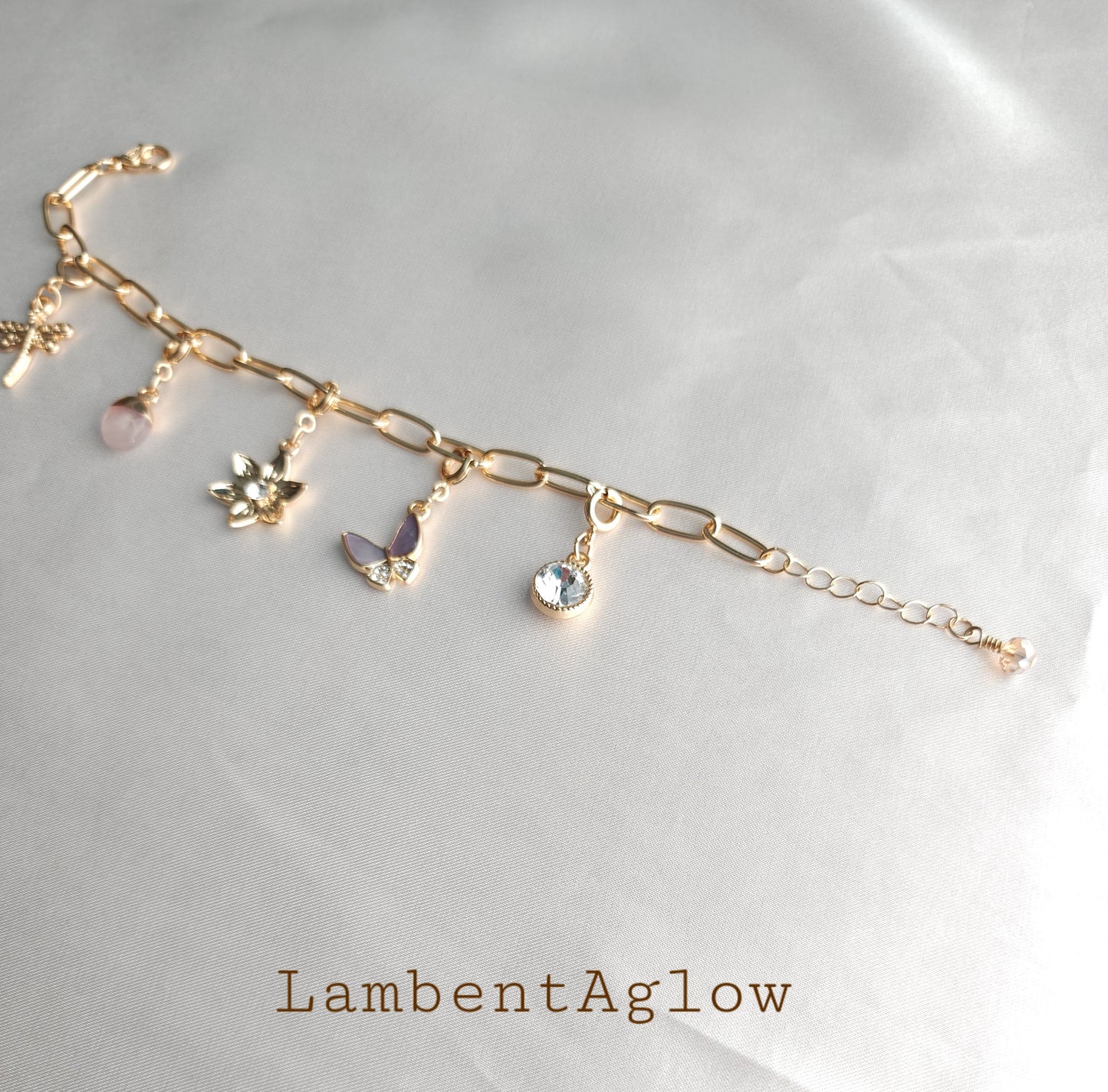 Hope & Bloom Charm Bracelet