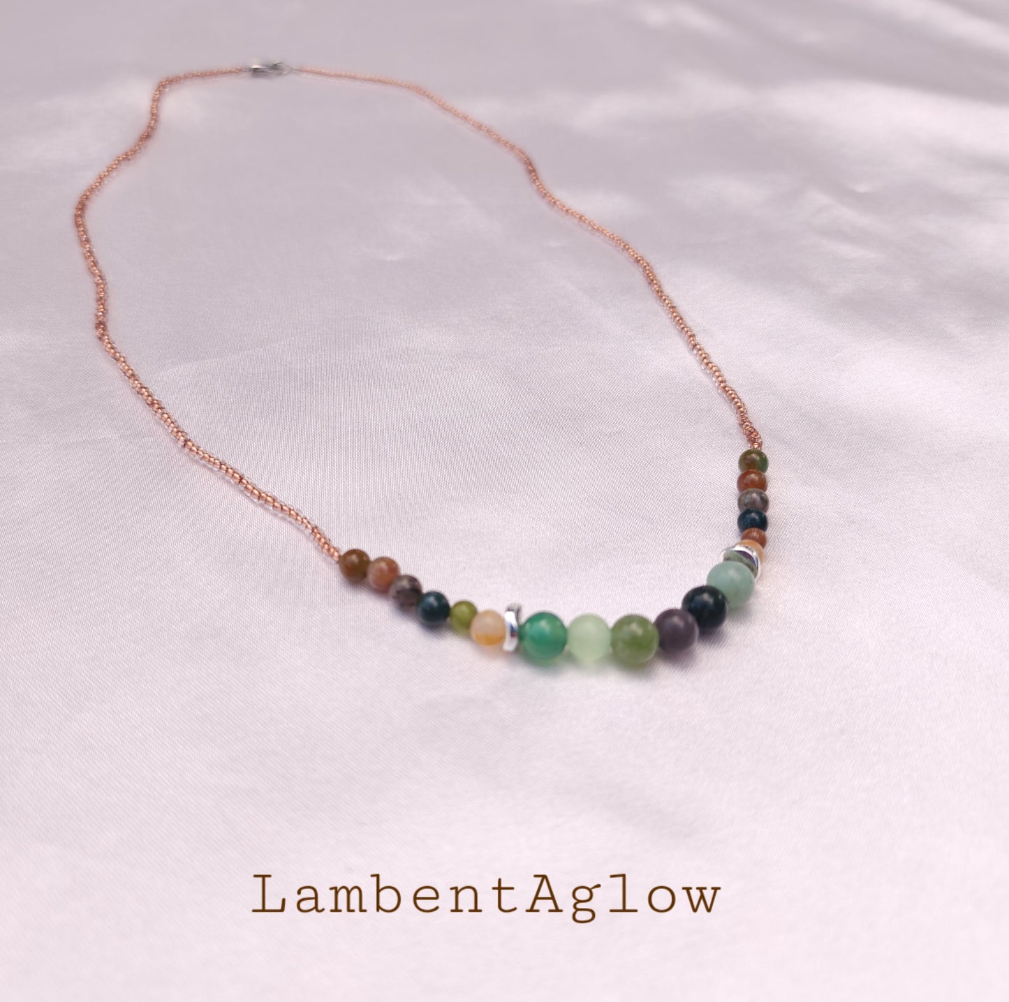 Colorful Agate Necklace