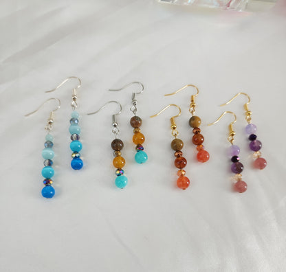 Natural Stone Earrings #73