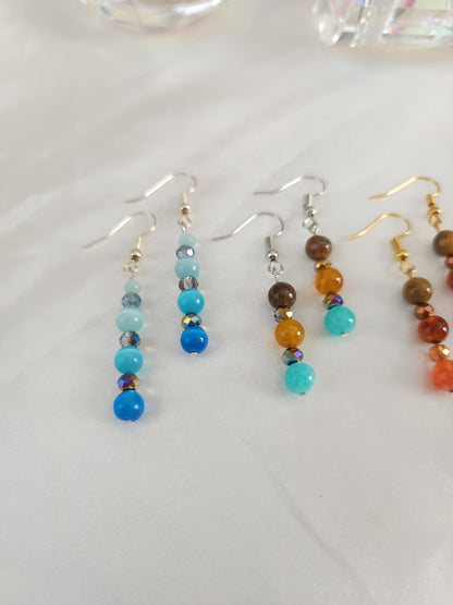 Natural Stone Earrings #73