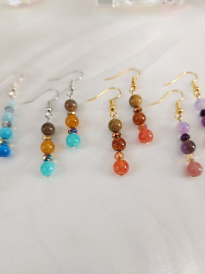 Natural Stone Earrings #73