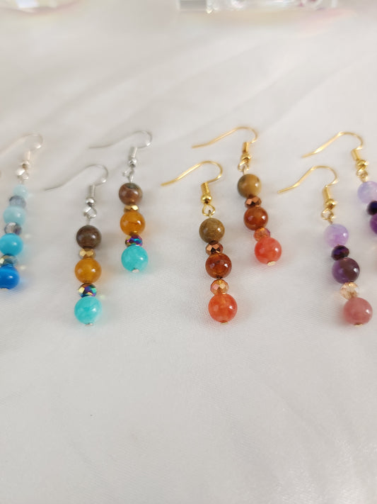 Natural Stone Earrings #73