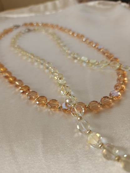 Sparkling Champagne Necklace