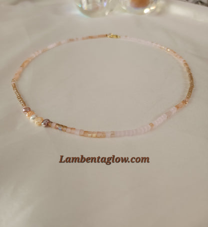 Ethereal Blush Necklace