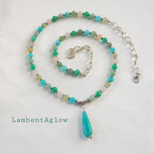 Turquoise Magnesite Necklace