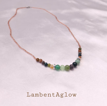 Colorful Agate Necklace